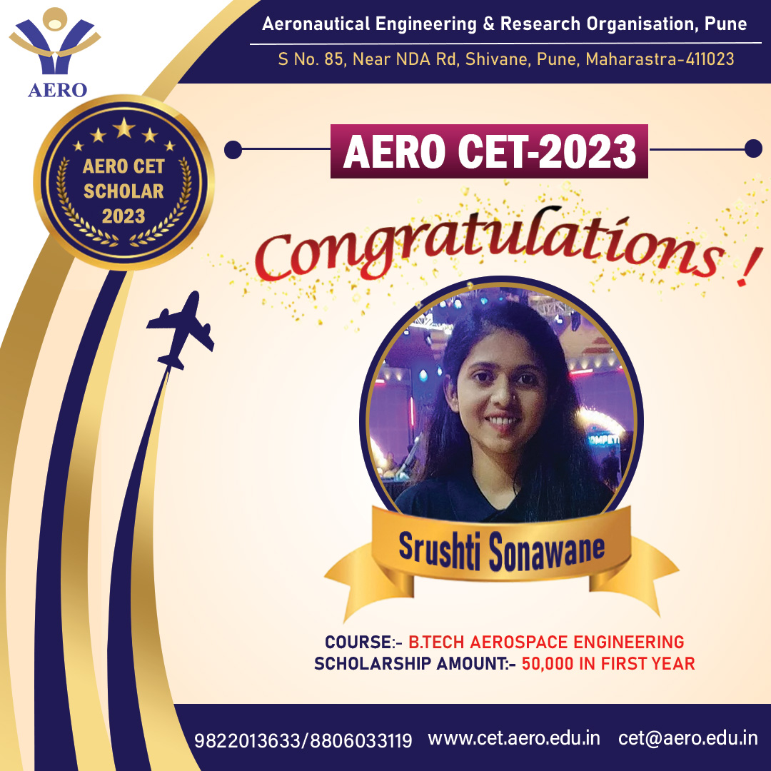 SCHOLARSHIPS OFFERED BY AERO-CET